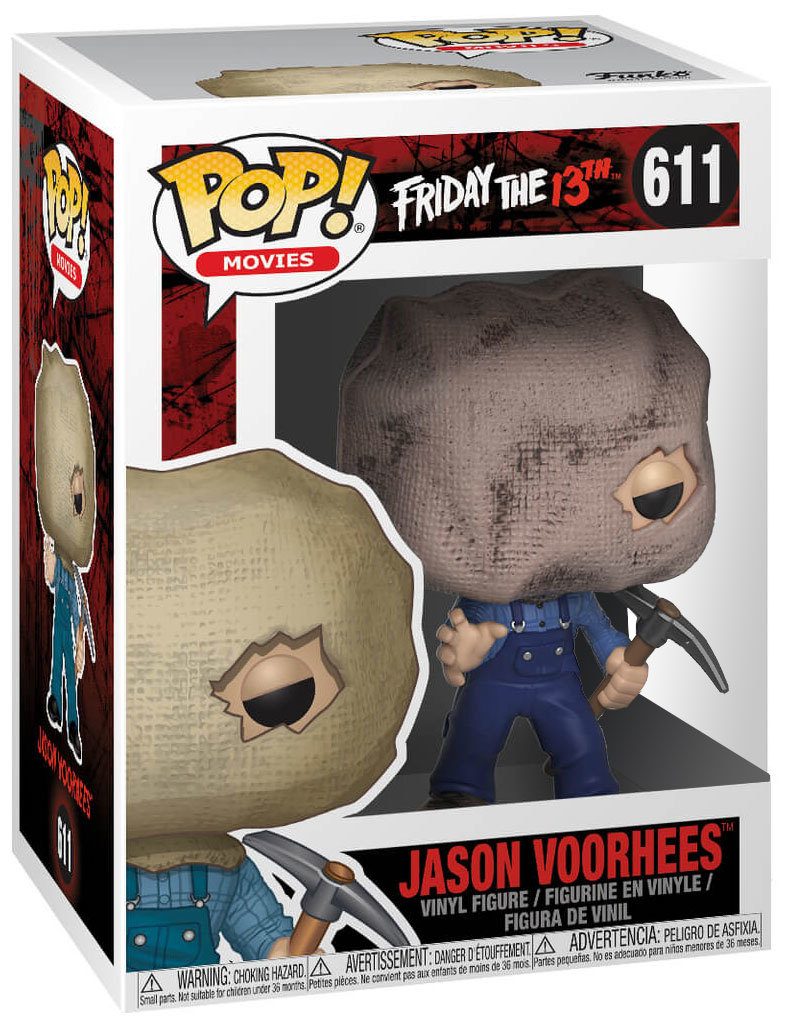 Funko Pop! Movies Friday The 13th 611 Jason Voorhees (With Bag Mask