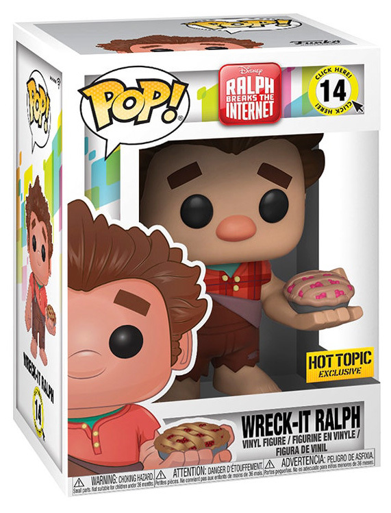 Funko POP! Disney Ralph Breaks The 14 WreckIt Ralph (With