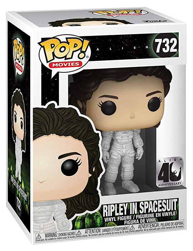 Funko POP! Movies Alien 40th Anniversary 732 Ripley In Spacesuit New