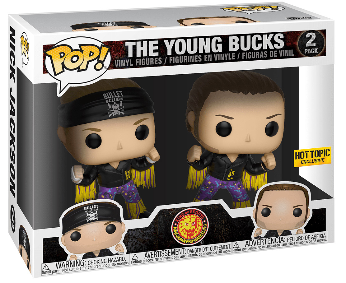 Funko POP! WWE Bullet Club The Young Bucks (Variant) 2Pack Limited