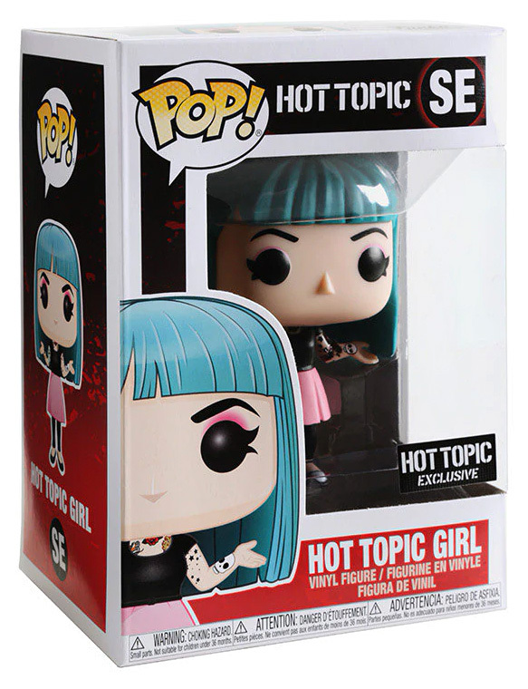 Funko POP! Hot Topic Special Edition Hot Topic Girl Limited Hot