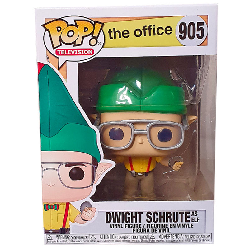 Funko POP! Television The Office 905 Dwight Schrute As Elf New, Mint