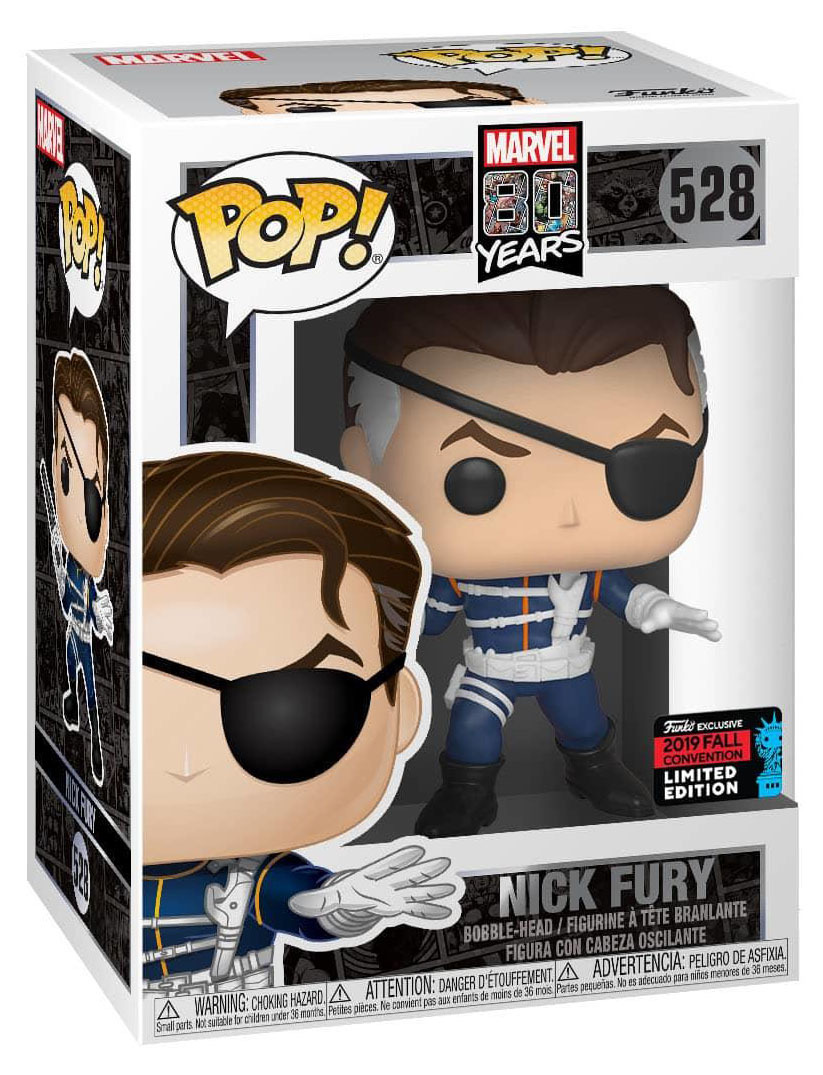 Funko POP! Marvel 80 Years 528 Nick Fury Funko 2019 New York Comic