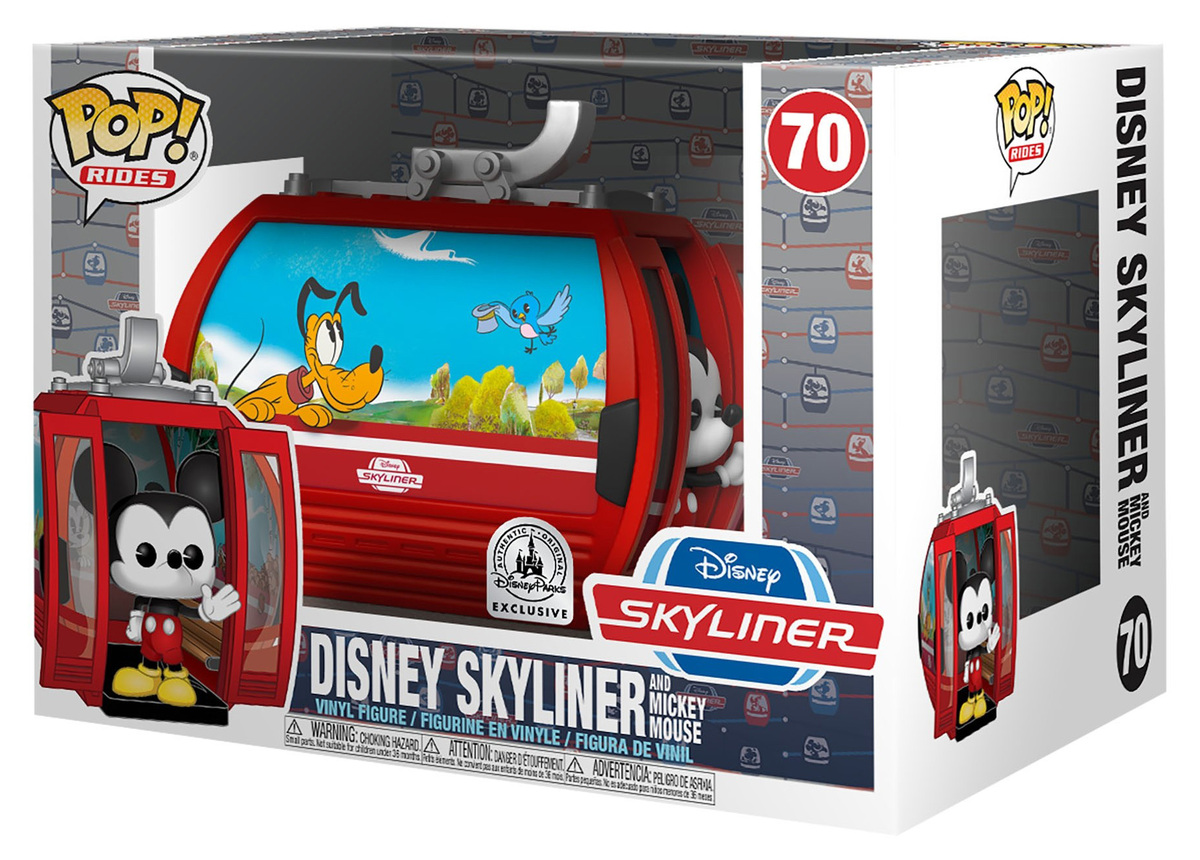 Funko POP! Rides Disney Parks 70 Disney Skyliner With Mickey Mouse
