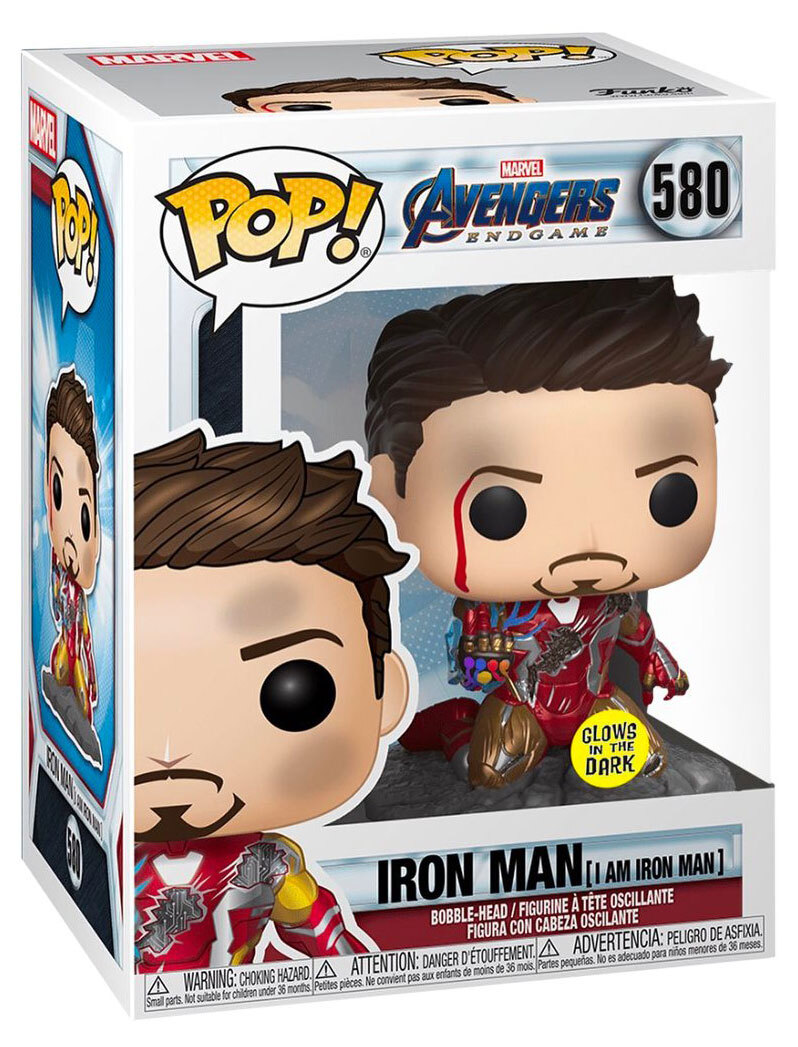 Funko POP! Marvel Avengers Endgame 580 Iron Man (I Am Iron Man) New