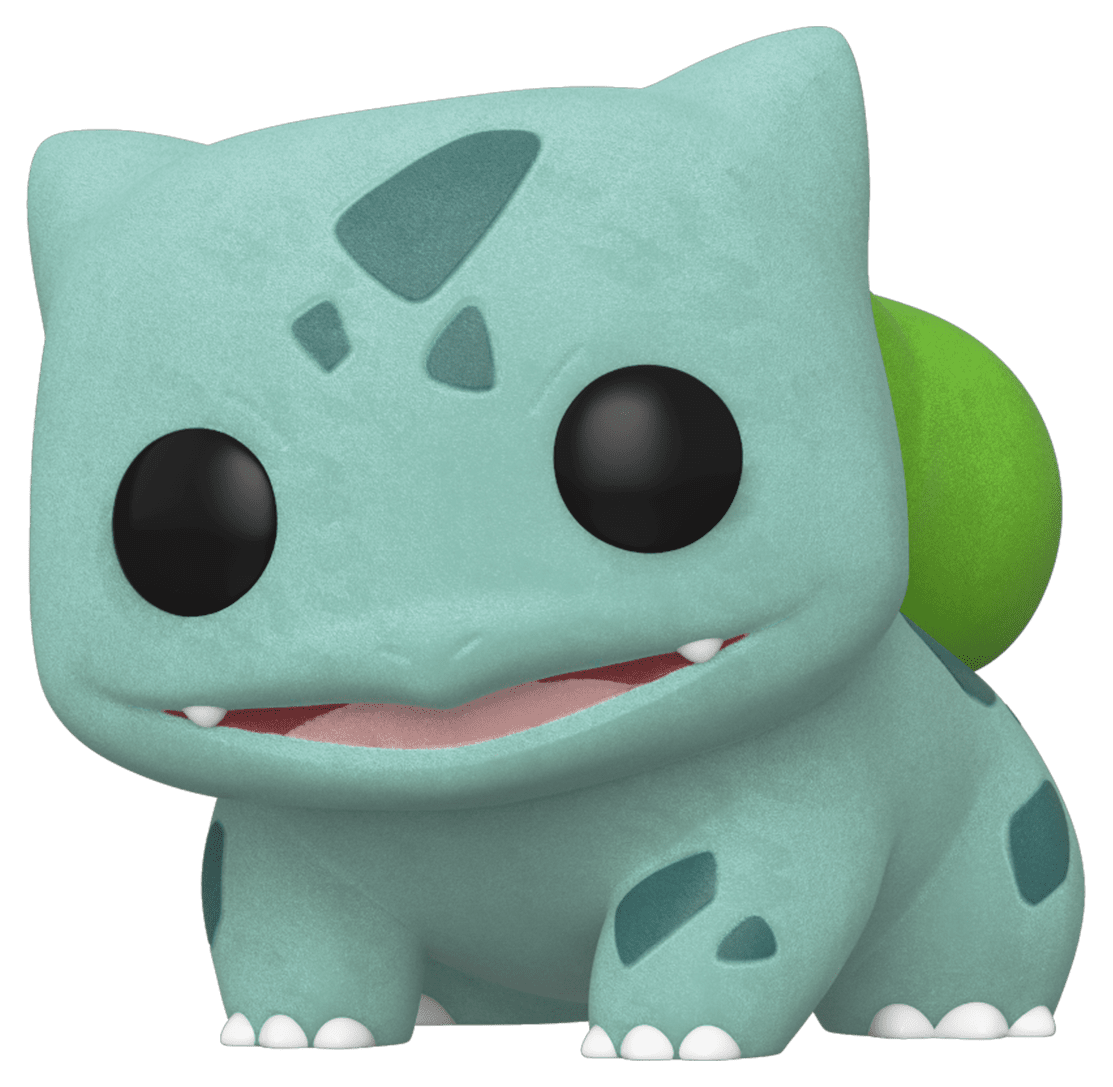 Funko POP! Games Pokemon 453 Bulbasaur (Flocked) 2020 Comic Con ECCC
