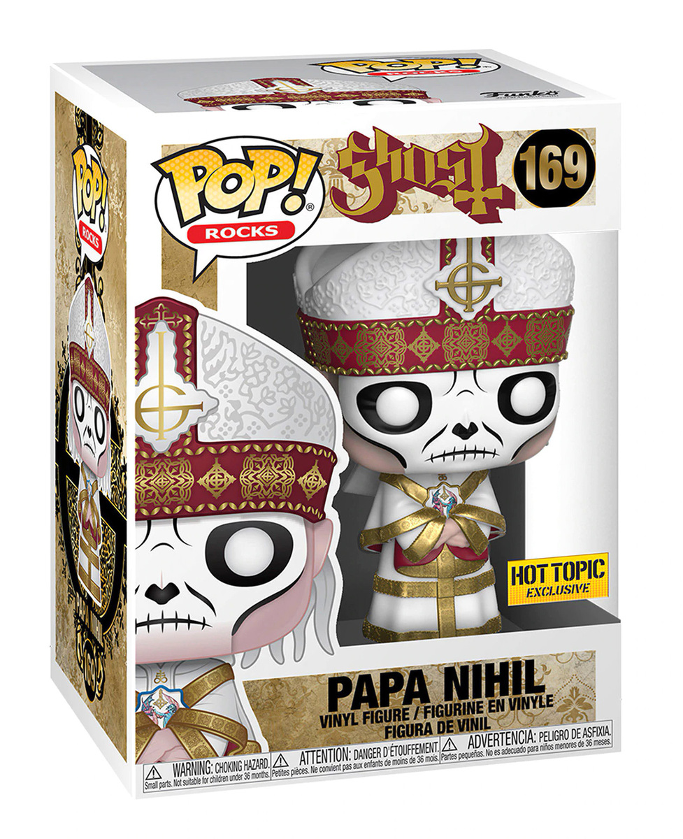 Funko POP! Rocks Ghost 169 Papa Nihil Limited Hot Topic Exclusive