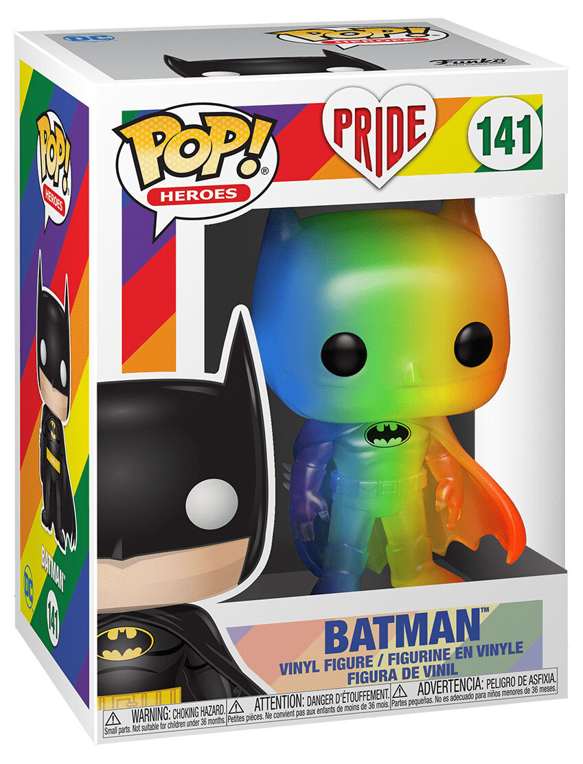 Funko POP! Heroes 141 Pride Batman (Rainbow) New, Mint Condition