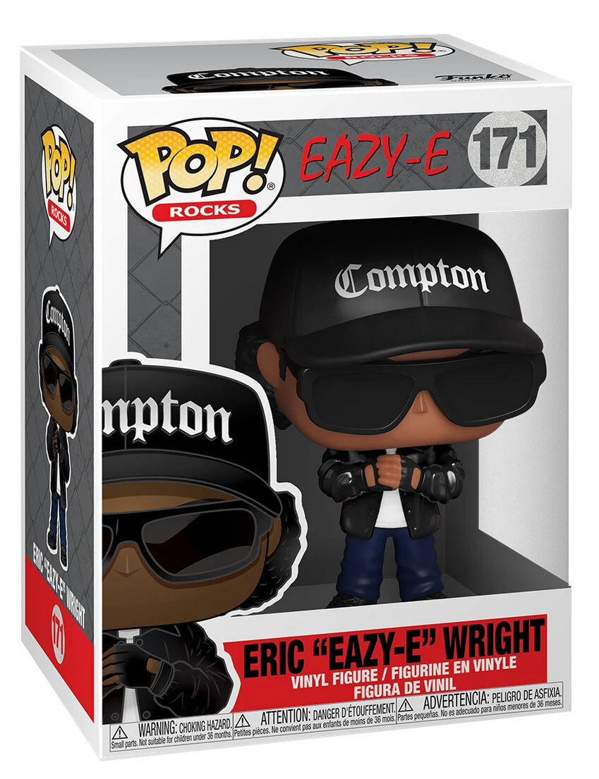 Funko POP! Rocks EazyE 171 Eric "EazyE" Wright New, Mint Condition