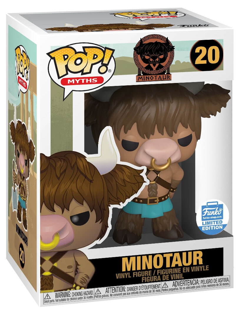 Funko POP! Myths 20 Minotaur Funko Shop Limited Edition New, Mint