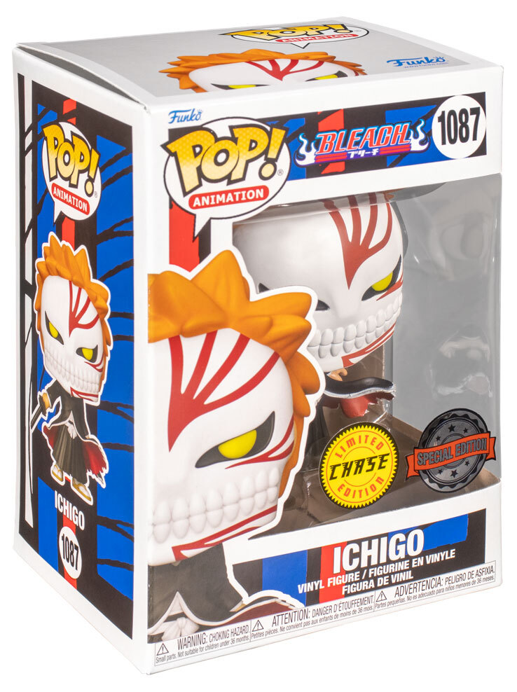 Funko POP! Animation Bleach 1087 Ichigo Limited Chase Edition New