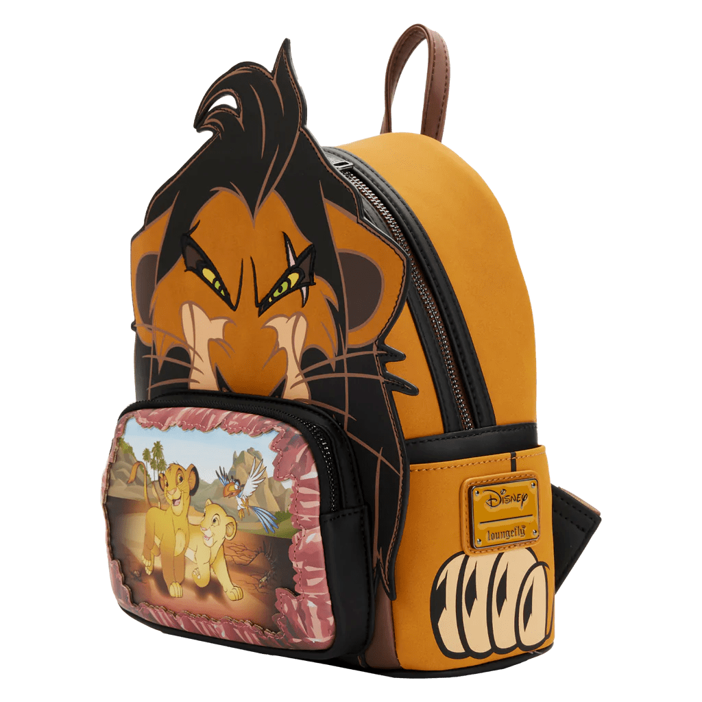 Loungefly Disney The Lion King Scar Scene Mini Backpack New, With Tags