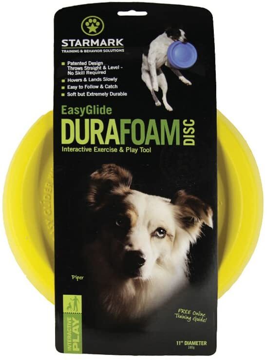Easy Glide Durafoam Disc Frisbee Dog Toy By Starmark Large (11")