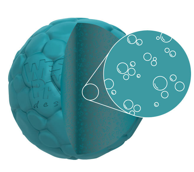 Zogoflex Air Boz Ball Dog Toy By West Paw Design Large Or Small