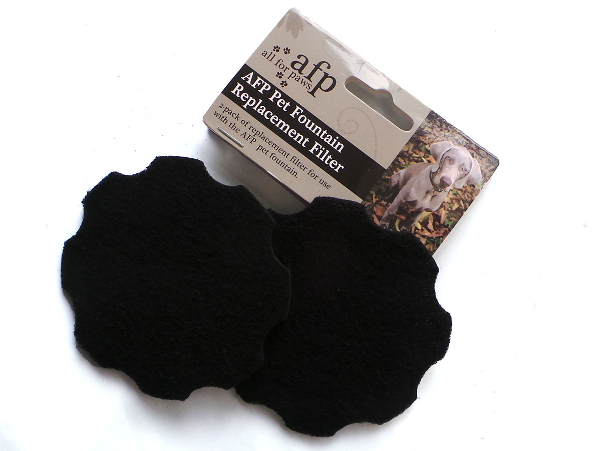 All For Paws Pet Fountain Replacement Filters Two Pack