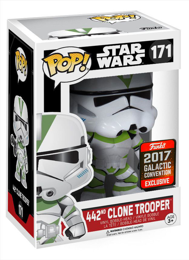 Funko POP! Star Wars Celebration 171 442nd Clone Trooper LIMITED