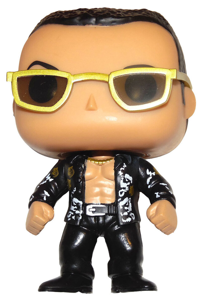 Funko POP! WWE Wrestling 46 The Rock New, Mint Condition