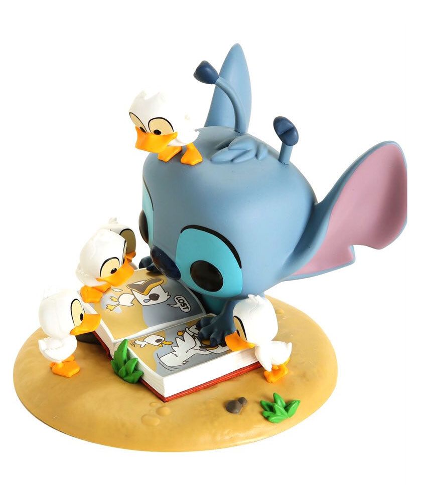 Funko POP! Deluxe Disney Lilo And Stitch 639 Stitch With Ducks New