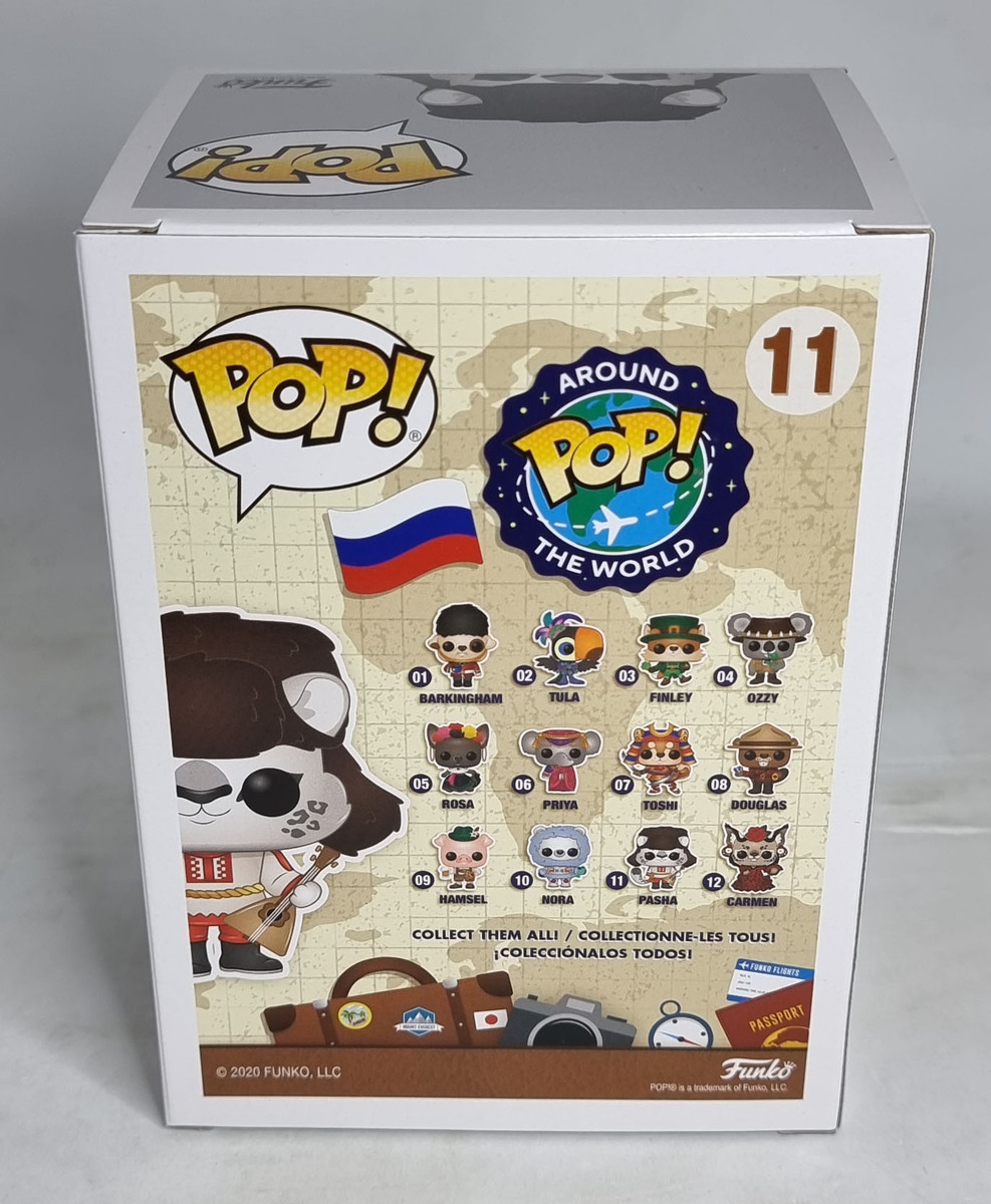 Funko POP! Around The World 11 Pasha (Includes Pin) Limited Funko
