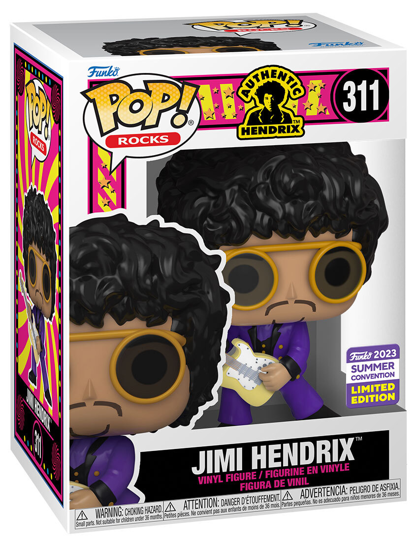 Funko POP! Rocks Jimi Hendrix 311 Jimi Hendrix (Purple Suit) 2023