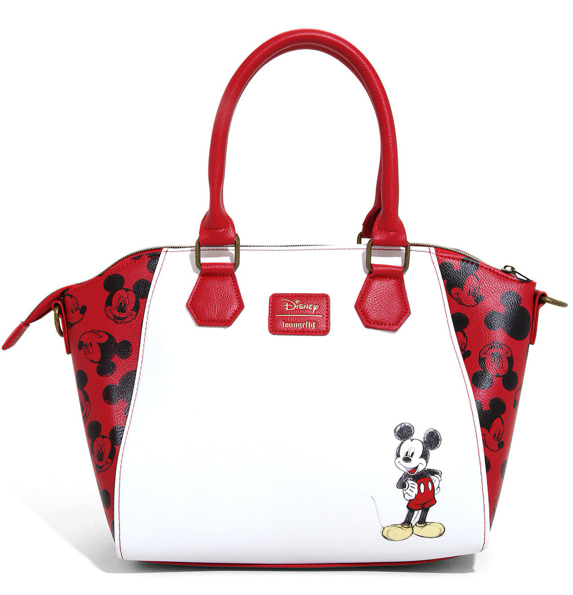 Disney Mickey Mouse Sketch Satchel Bag by Loungefly New, Mint Condition