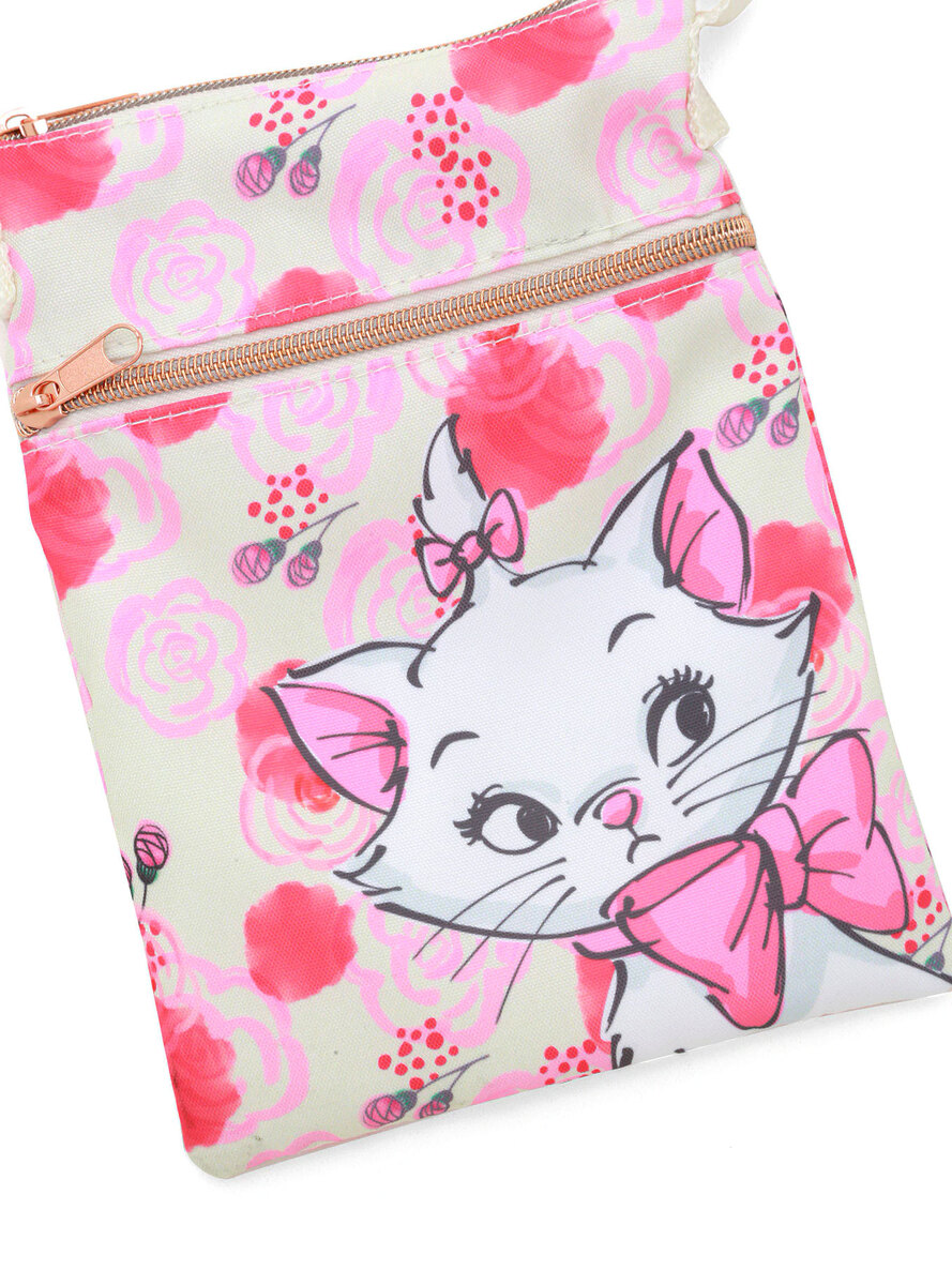 Disney Aristocats Marie Passport Crossbody Bag by Loungefly New, Mint
