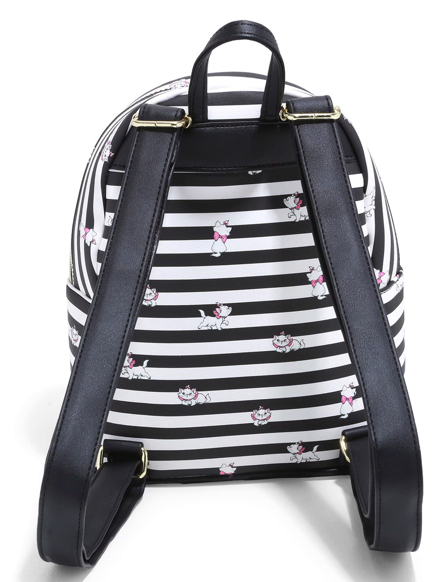 Disney The Aristocats Marie Stripe Mini Backpack by Loungefly New