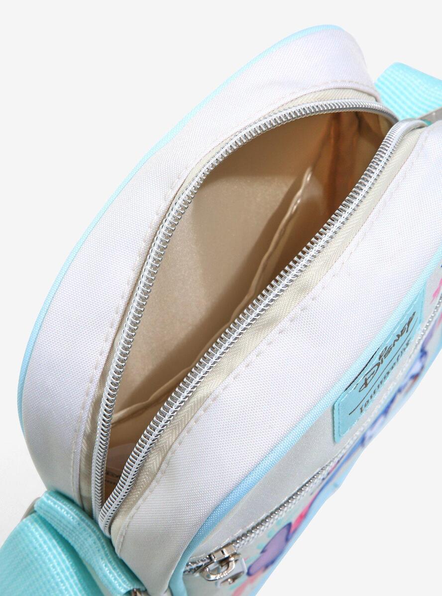 Loungefly Disney Lilo & Stitch Ducks Athletic Crossbody Bag New, With