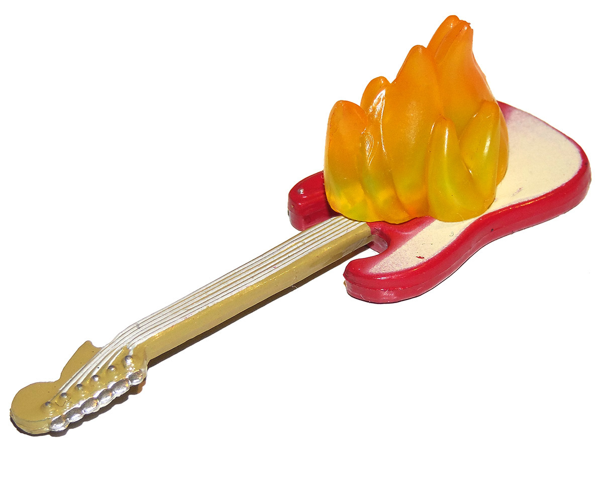 Funko POP! Rocks 53 Jimi Hendrix (Monterey) Exclusive Burning Guitar