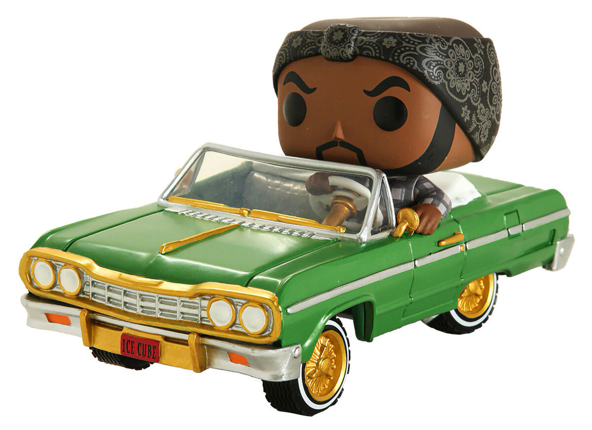 Funko POP! Rides Ice Cube 81 Ice Cube With Impala New, Mint Condition