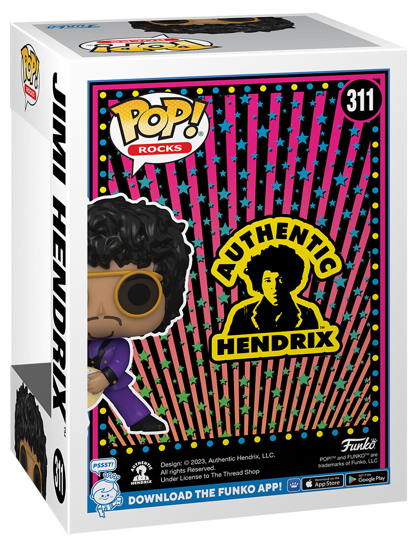Funko POP! Rocks Jimi Hendrix 311 Jimi Hendrix (Purple Suit) 2023