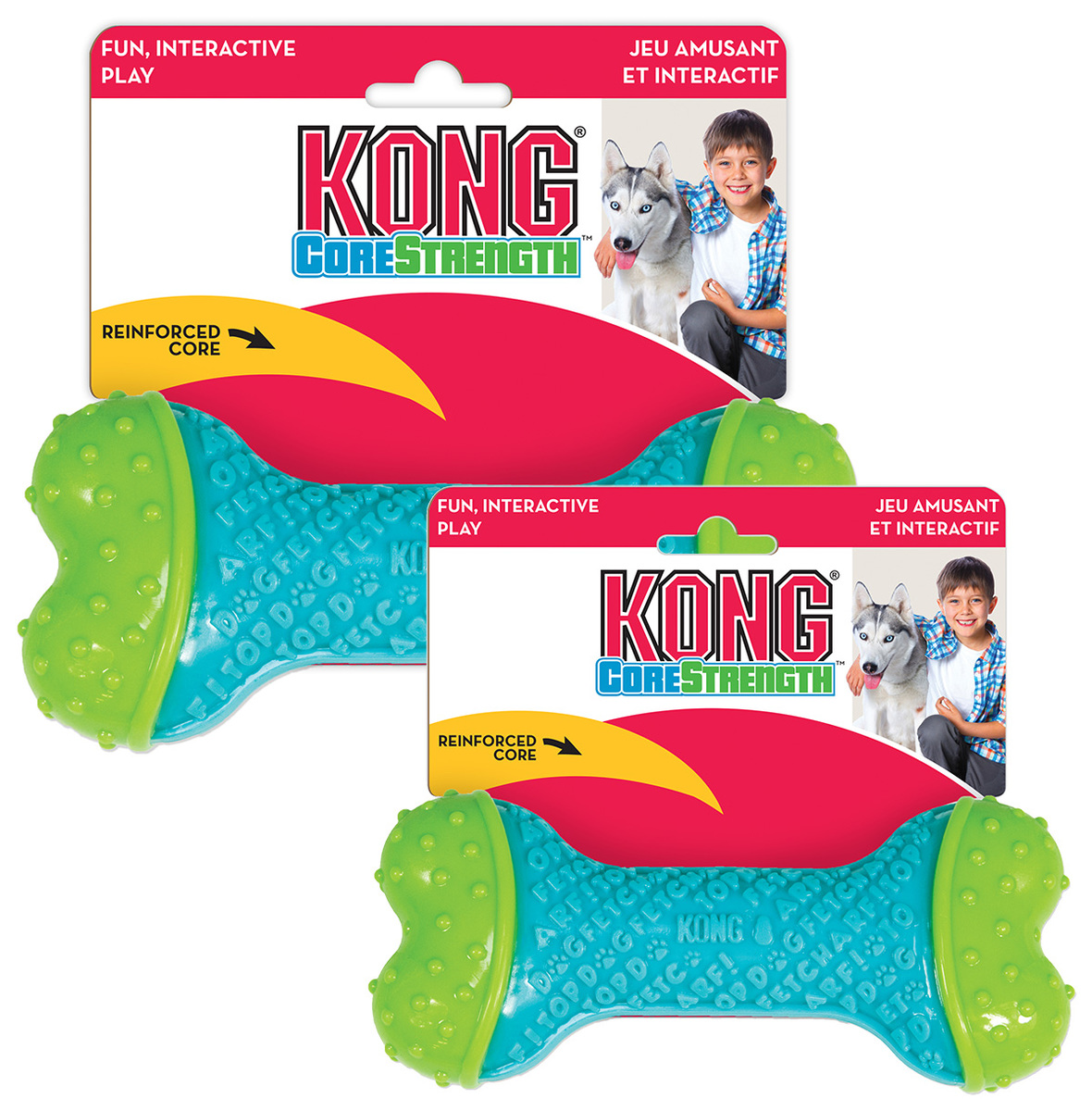 KONG CoreStrength For Dogs Dog Toy In 2 Sizes And 3 Designs