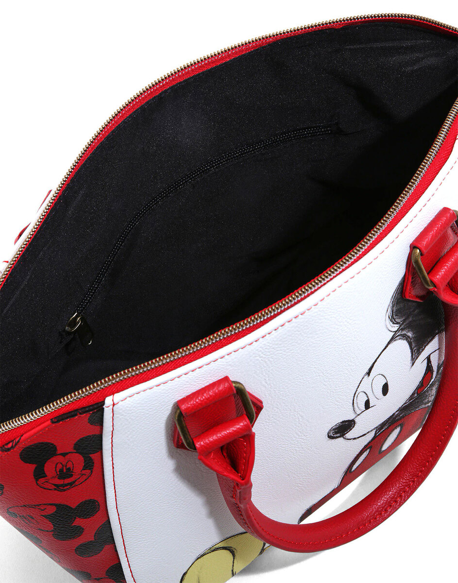 Disney Mickey Mouse Sketch Satchel Bag by Loungefly New, Mint Condition