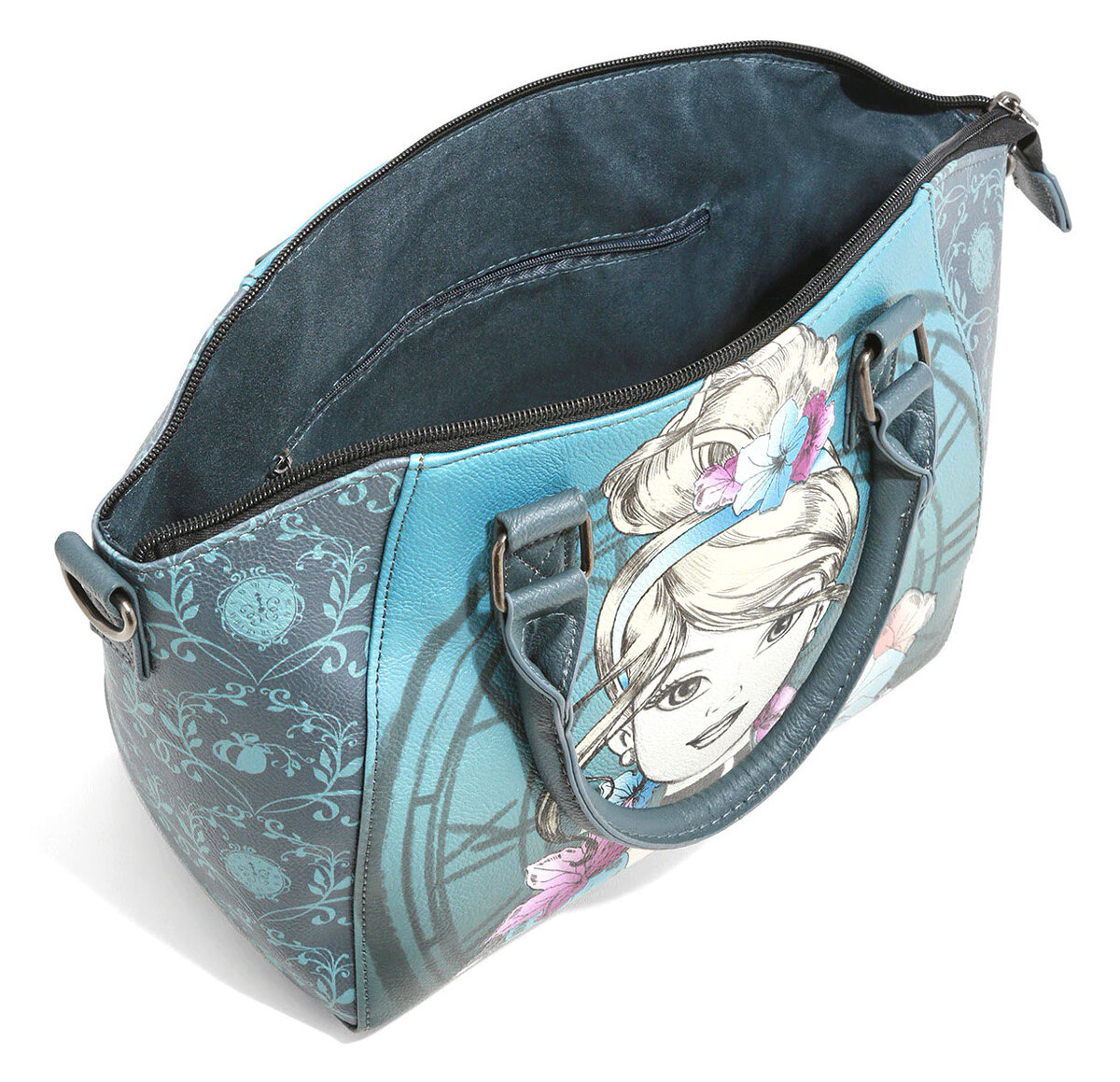 Disney Cinderella Watercolor Satchel Bag by Loungefly New With Tags