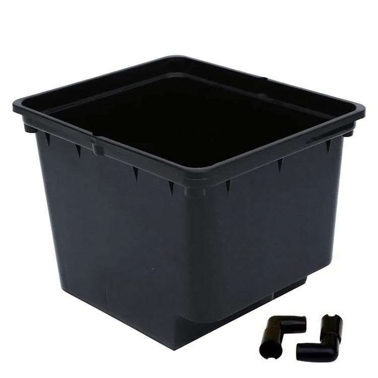 Set Of 4 x 'Bato' Style Dutch Buckets for Hydroponic Growing Including