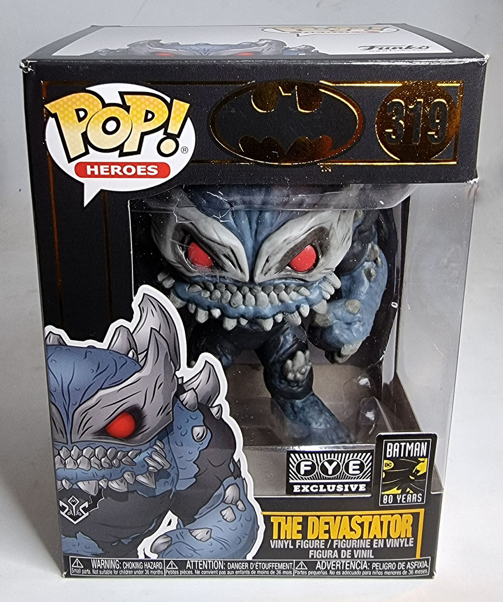 Funko POP! Heroes 319 Batman 80 Years The Devastator 2 Limited FYE