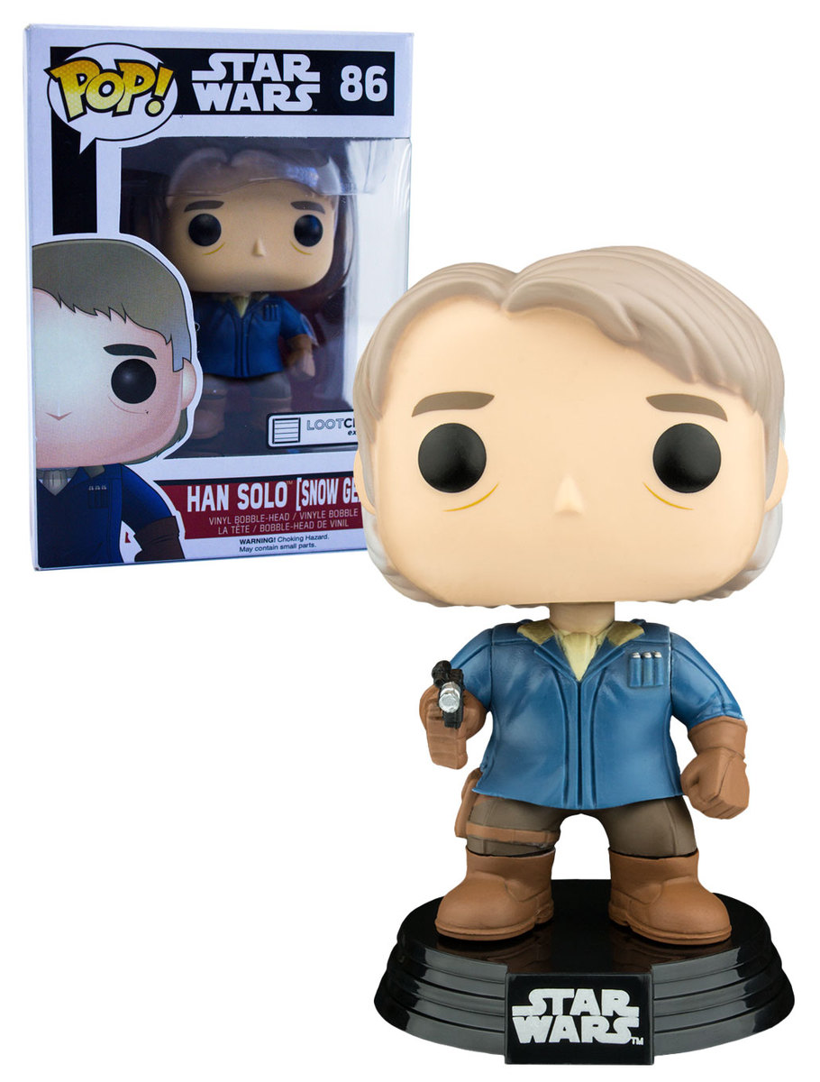 FUNKO POP! Star Wars Han Solo (Snow Gear) 86 EXCLUSIVE New Mint Condition