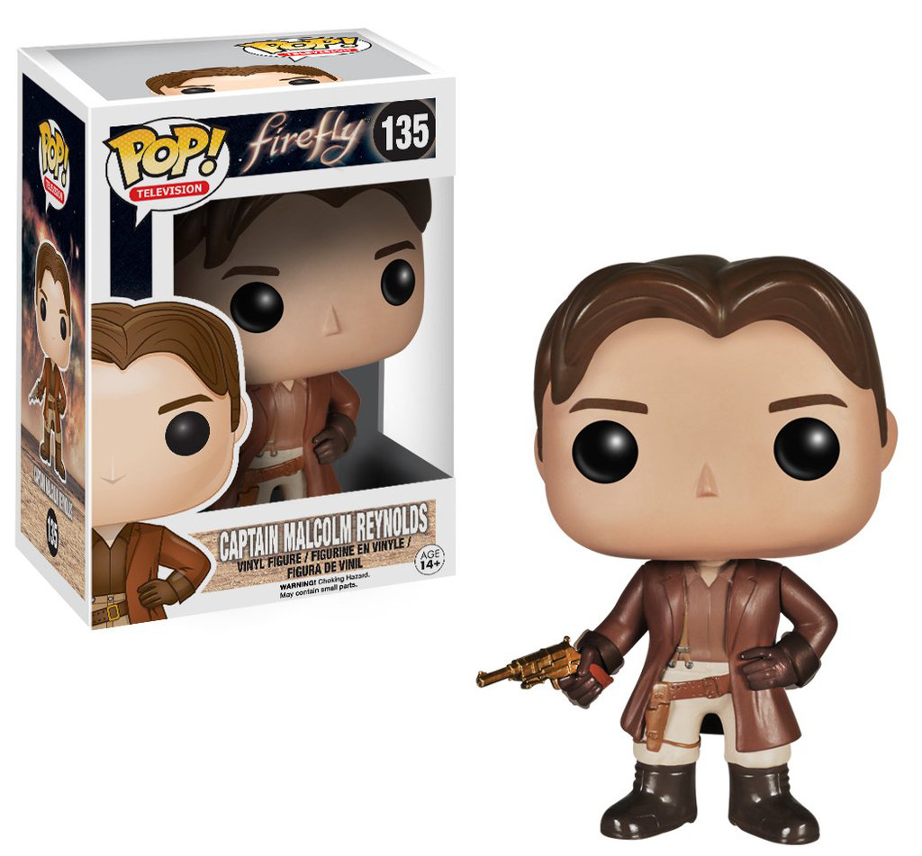 FUNKO POP Firefly Captain Malcolm Reynolds 135 Mint Condition
