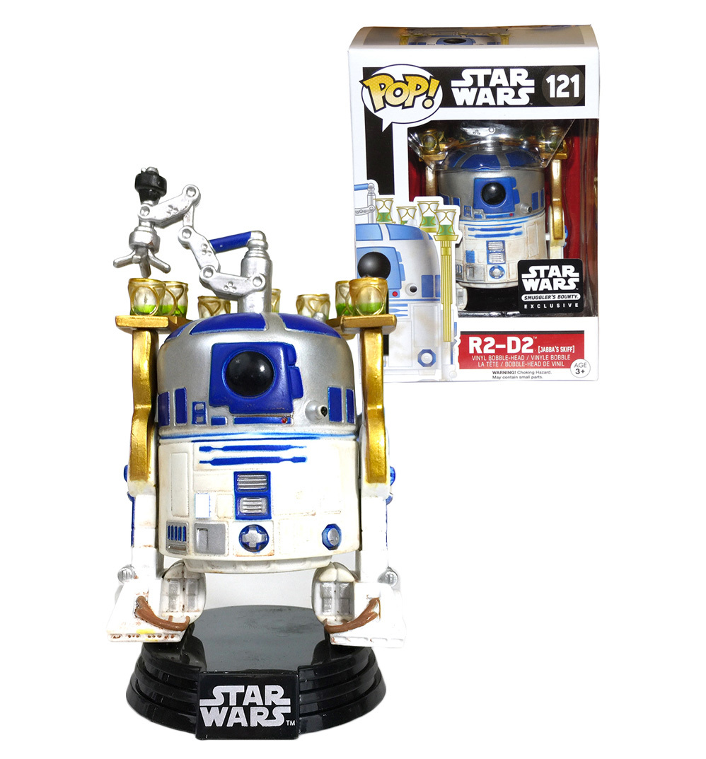 FUNKO POP! Star Wars R2D2 (Jabba's Skiff) 121 EXCLUSIVE Mint