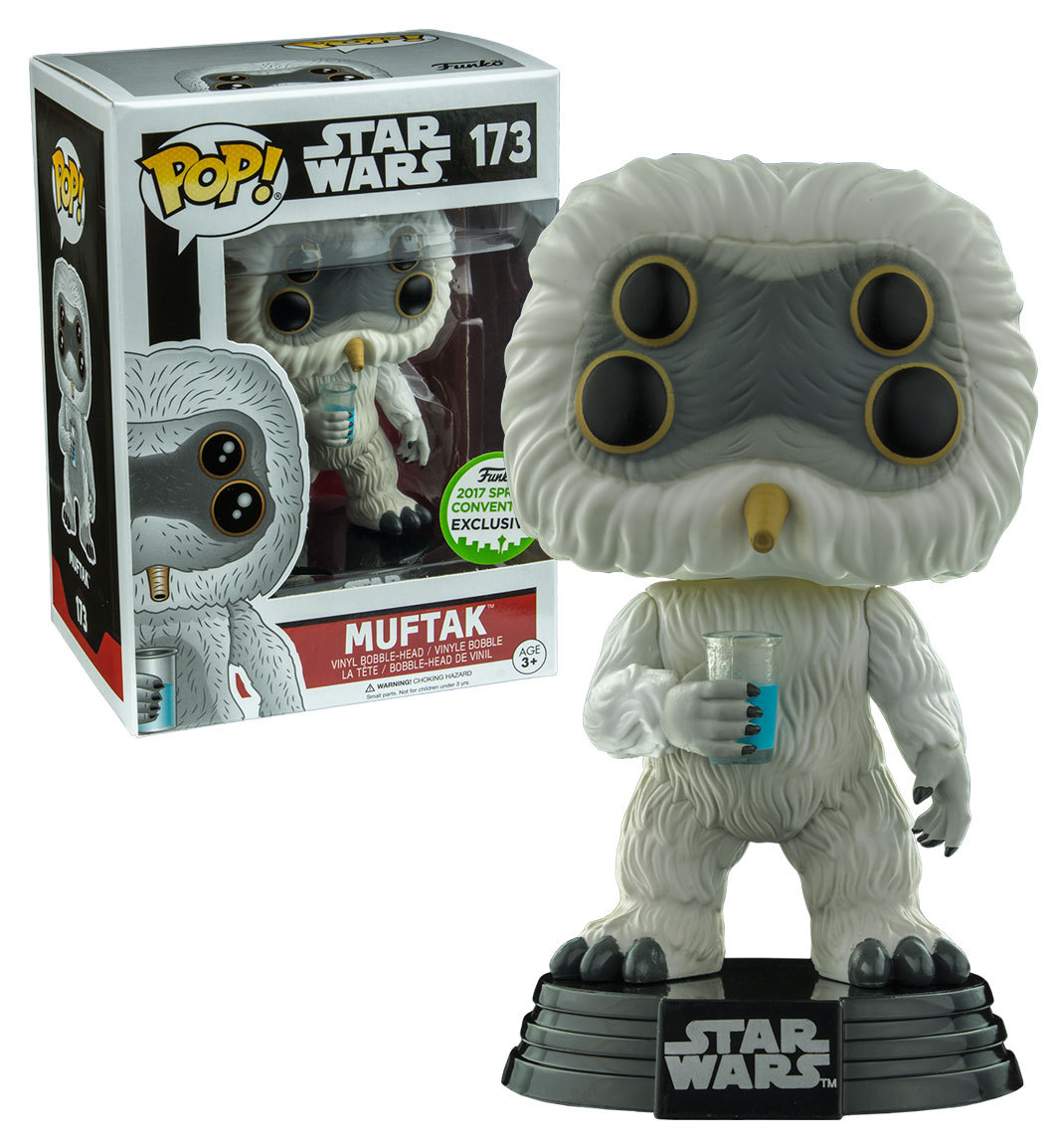 Funko POP! Star Wars 173 Muftak 2017 ECCC Exclusive New, Mint