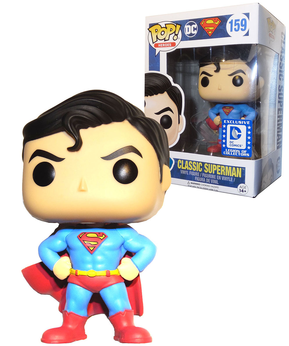 Funko POP! Heroes DC Superman 159 Classic Superman DC Legion Of