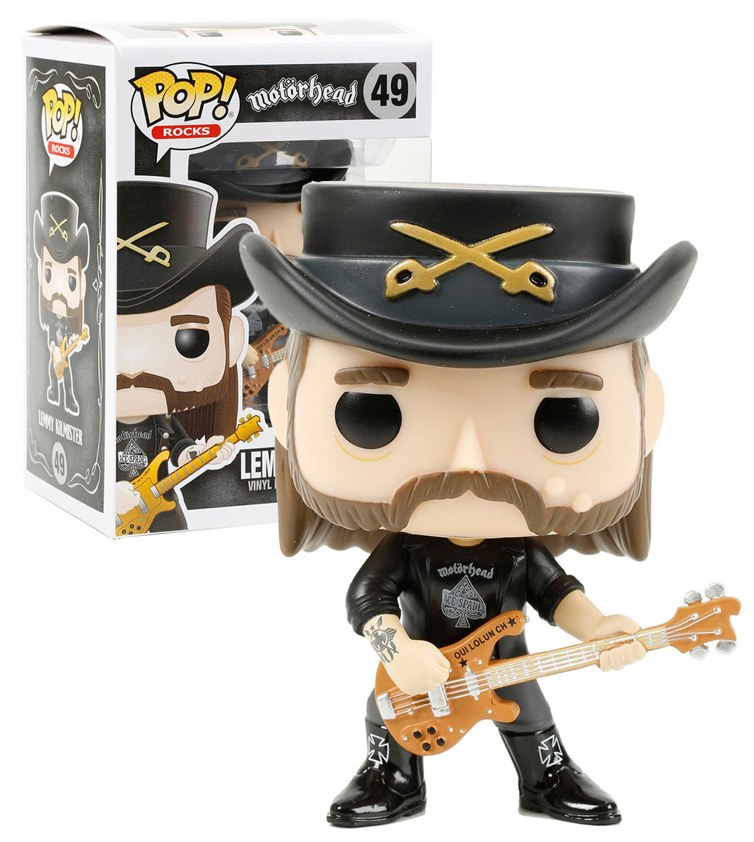 FUNKO POP! Rocks Lemmy Kilmister Motorhead 49 New and Mint