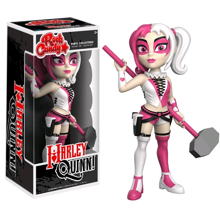 FUNKO Rock Candy DC Harley Quinn (Pink) Target EXCLUSIVE Mint Condition