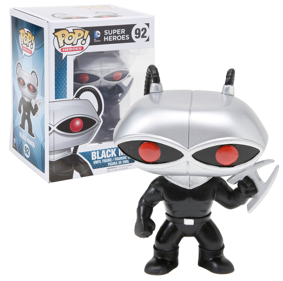 Funko POP! Black Manta 92 from DC Comics New With Box Damage