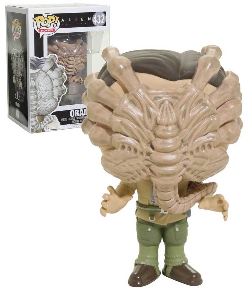 Funko POP! AlienCovenant 432 Oram With Face Hugger New Mint Exclusive