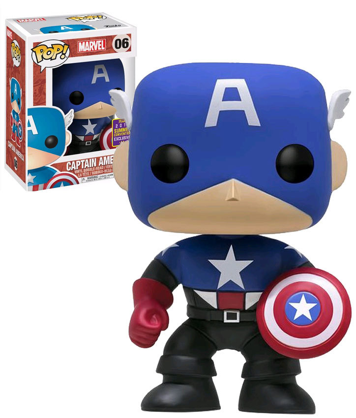 Funko POP! SDCC ComicCon Exclusive Marvel 06 Captain America (Bucky