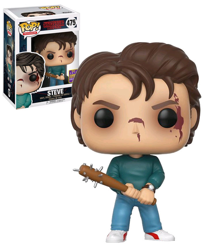 Funko POP! SDCC ComicCon Exclusive Stranger Things 475 Steve New Mint