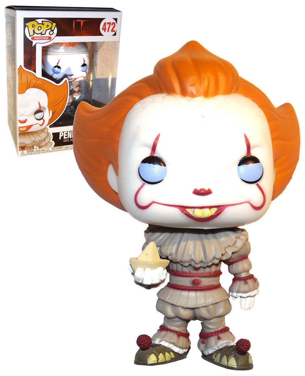 Funko POP! Movies 'It' (2017) 472 Pennywise (With Boat) 2nd Release