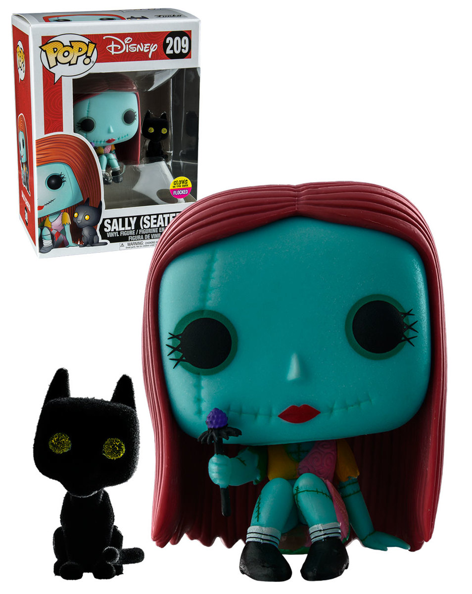 Funko POP! Disney Nightmare Before Christmas 209 Sally Seated Glow