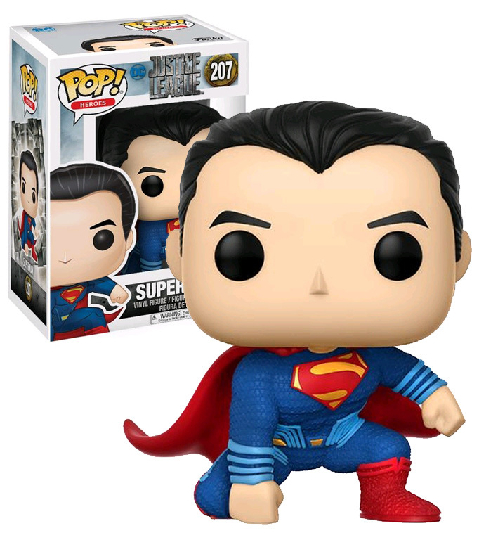 Funko POP! DC Justice League 207 Superman New Mint Condition